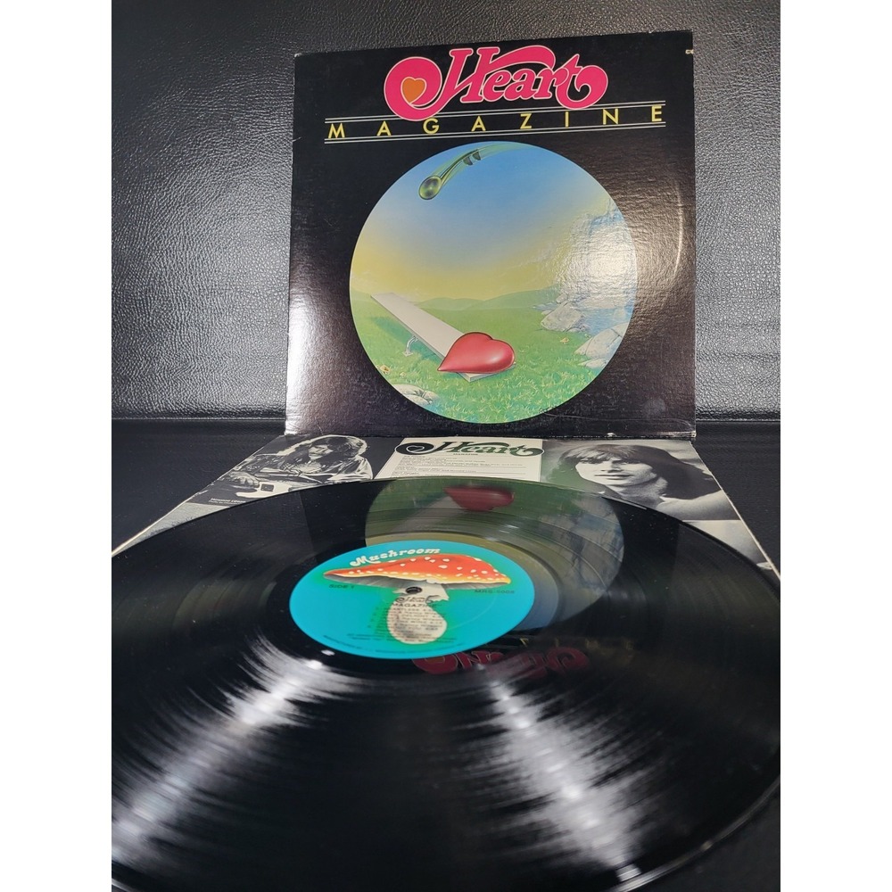 Heart Magazine LP Record Album Mushroom MRS-5008 Amazing Shape Clean!!